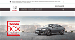 Desktop Screenshot of honda-melun.com
